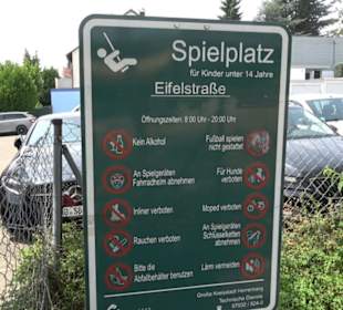 Spielplatz Eifelstraße Kuppingen 