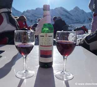 Trinken auf dem Schiltgrathüsli