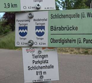 Waldlehrpfad in Tieringen