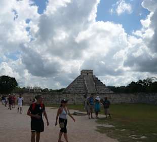 Die Ruinen von Chichen Itza