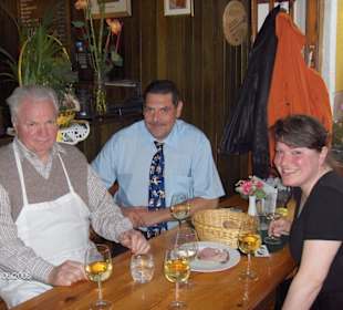Abendrunde mit Wirt