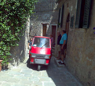 Logistik einer Altstadt