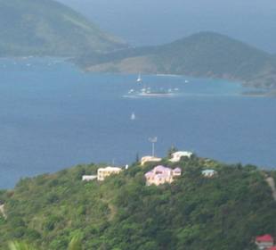 Schöner Blick auf die Inseln