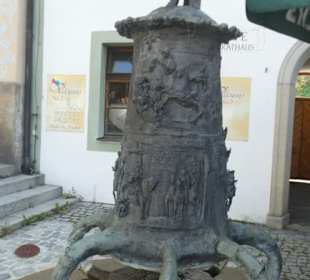 Bei einem Stadtbummel durch Bad Kötzting