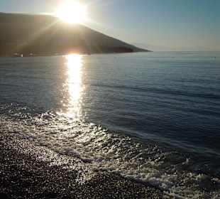 Goldenes Horn beim Sonnenaufgang