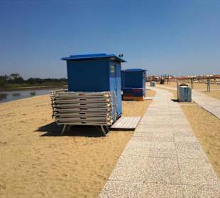 Kostenpflichtiger Strandbereich