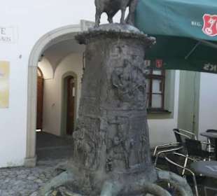 Bei einem Stadtbummel durch Bad Kötzting