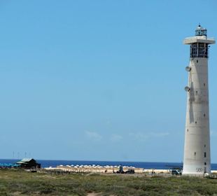 Leuchtturm am Strand