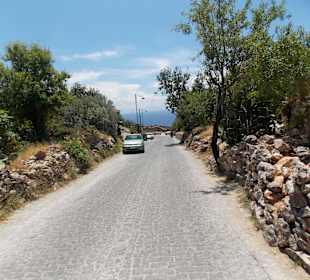 Застройка  холма Аланийской крепости