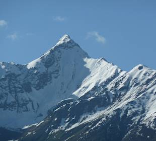 Ausblick in den Schnee
