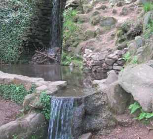 Wasserfall am Hilschweiher