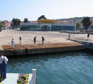 Ankunft am Hafen in Ayvalik