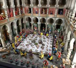 Details aus der Krippensammlung der Hofburg