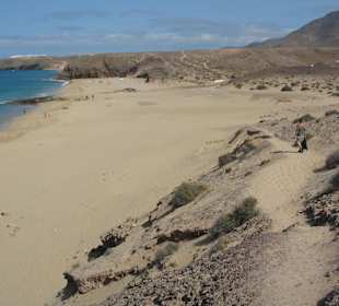 Der FKK-Abschnitt der Papagayo-Strände