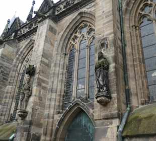 Der Dom von Magdeburg am Domplatz