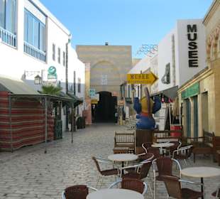 In der Medina ist mal Ruhe im Basar