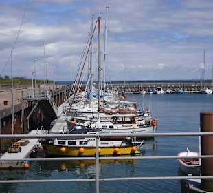 Hafen vor Helgoland
