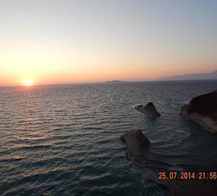Sun set from Cape Drastis - Thematic Park 