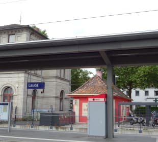 Bahnhof in Lauda