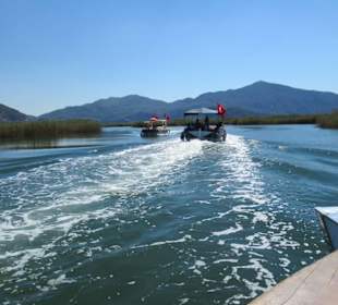 Fahrt durch die Kanäle nach Dalyan