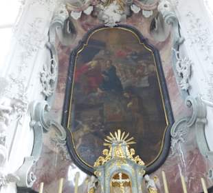 Die Schlosskirche von Schloss Werneck