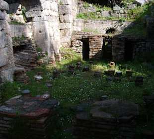 Innenhof des Badehaus