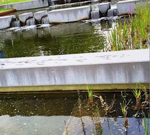 Wasserfall neu erbaut