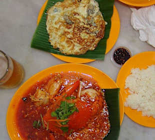 Chili Crab im Lau Pa Sat