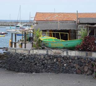 Restaurant am Hafen von Las Galletas