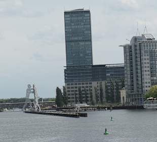 Blick von der Oberbaumbrücke
