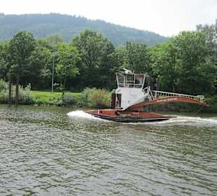 Schifffahrt auf dem Neckar