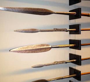 Waffensammlung aus dem Sudan