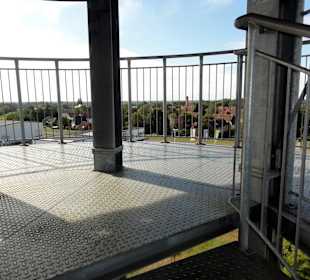 Die Panorama-Etage des Turmes