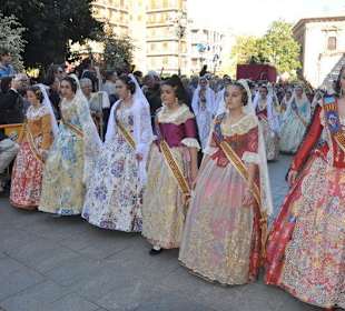 Fin de semana en fallas de valencia