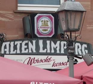 Pause Gaststätte Alten Limpurg auf dem Römerberg