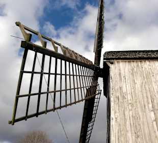 Bockwindmühle im Museumsdorf