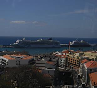 Aussicht auf den Hafen