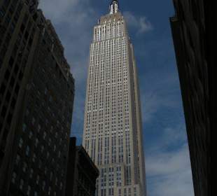 Empire State Building vu du sol