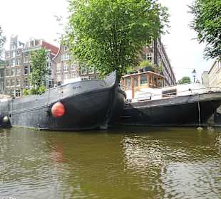 Auf den Grachten unterwegs