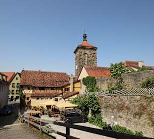 Die Stadtmauer mit Siebersturm