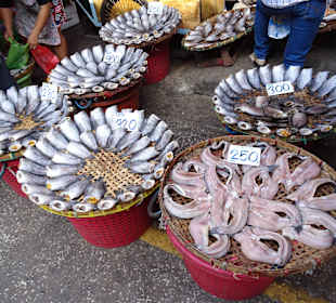 Auf dem Markt von Mahachai