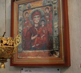 Festung Ananuri - Heiligenbild