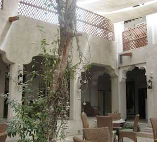Innenhof der XVA Gallery im Stadtteil Bastakiya