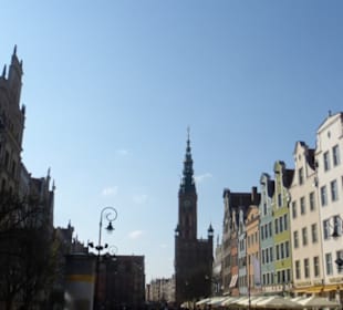 Königsweg: am Langen Markt – Blick zum Rathaus