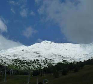 Schneeeinbruch im Sommer