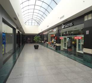 In der Mall unterwegs