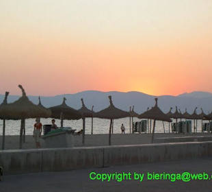 El Arenal - Sonnenuntergang