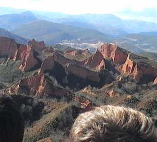 Panorámica de Las Medulas