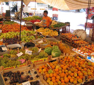 Lecker Obst und Gemüse