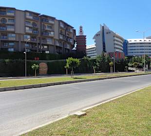 Blick auf die Straße